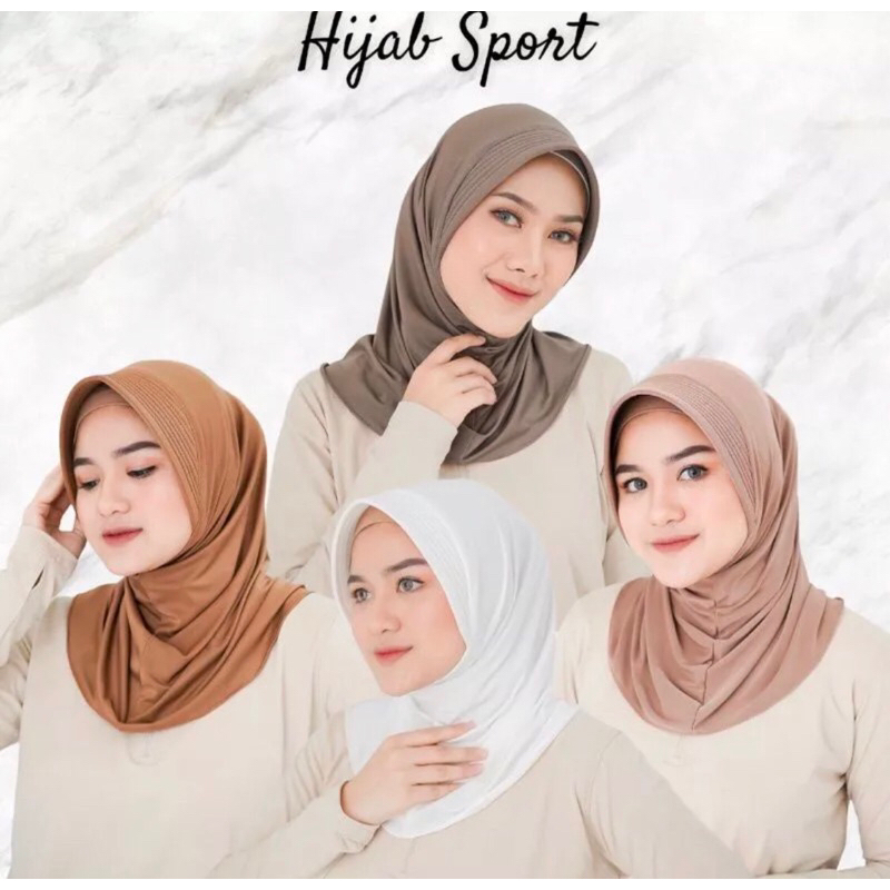 JILBAB BERGO VOLLY SPORT PED INSTAN BEST QUALITY