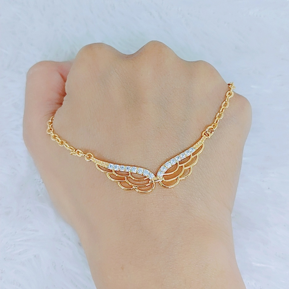 Kalung Koye Xuping Wanita Rantai Nori Anti Karat  Fuji Sayap Lebar - SK134