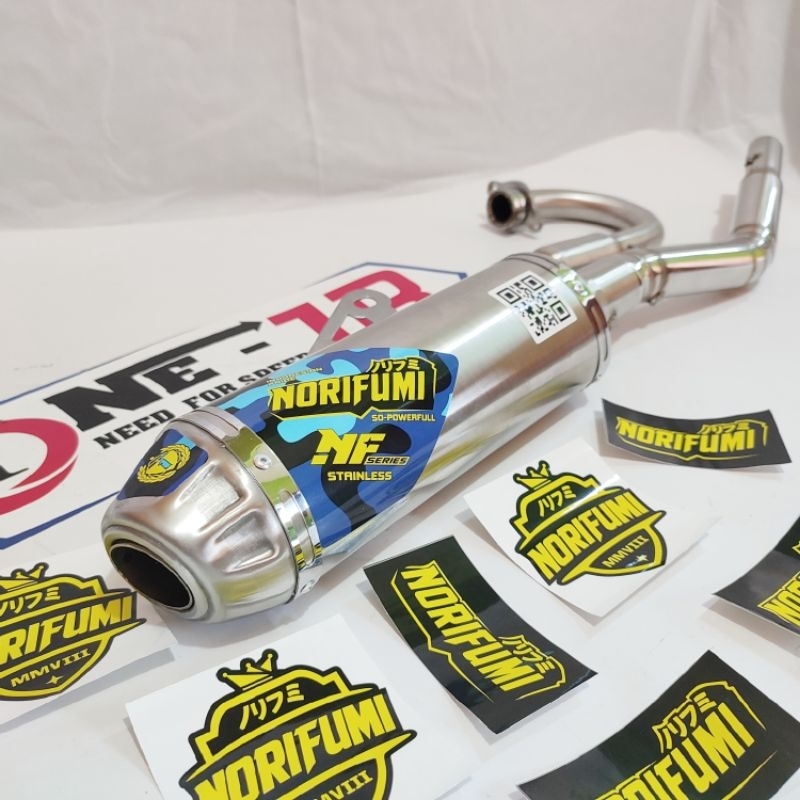 NORIFUMI NF Knalpot Racing Klx 150 Dtracker Crf 150l Wr 155 Viar