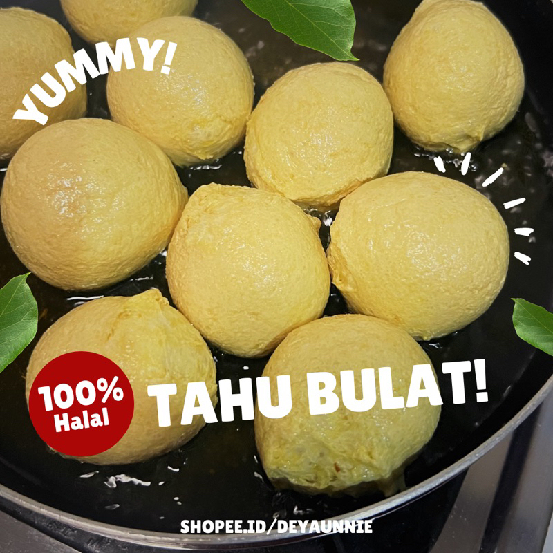 

Tahu Bulat isi 10 biji (Belum di Goreng)