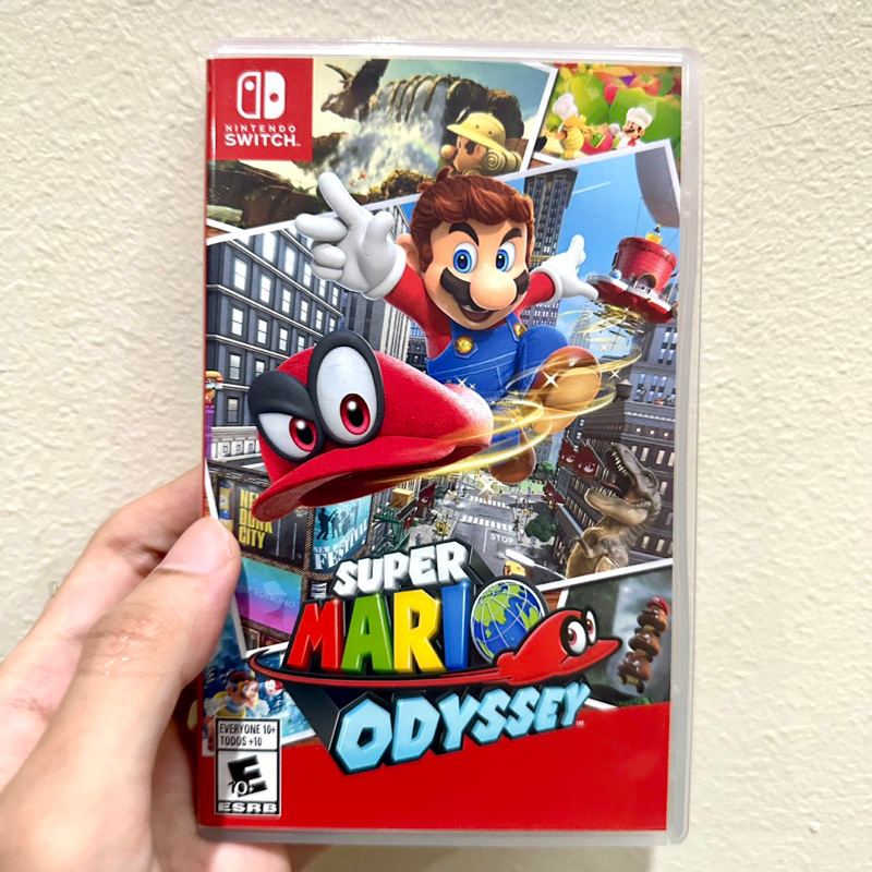 Super Mario Odyssey Nintendo switch Game Anak Petualangan terbaru bros games kaset Original Nintendo
