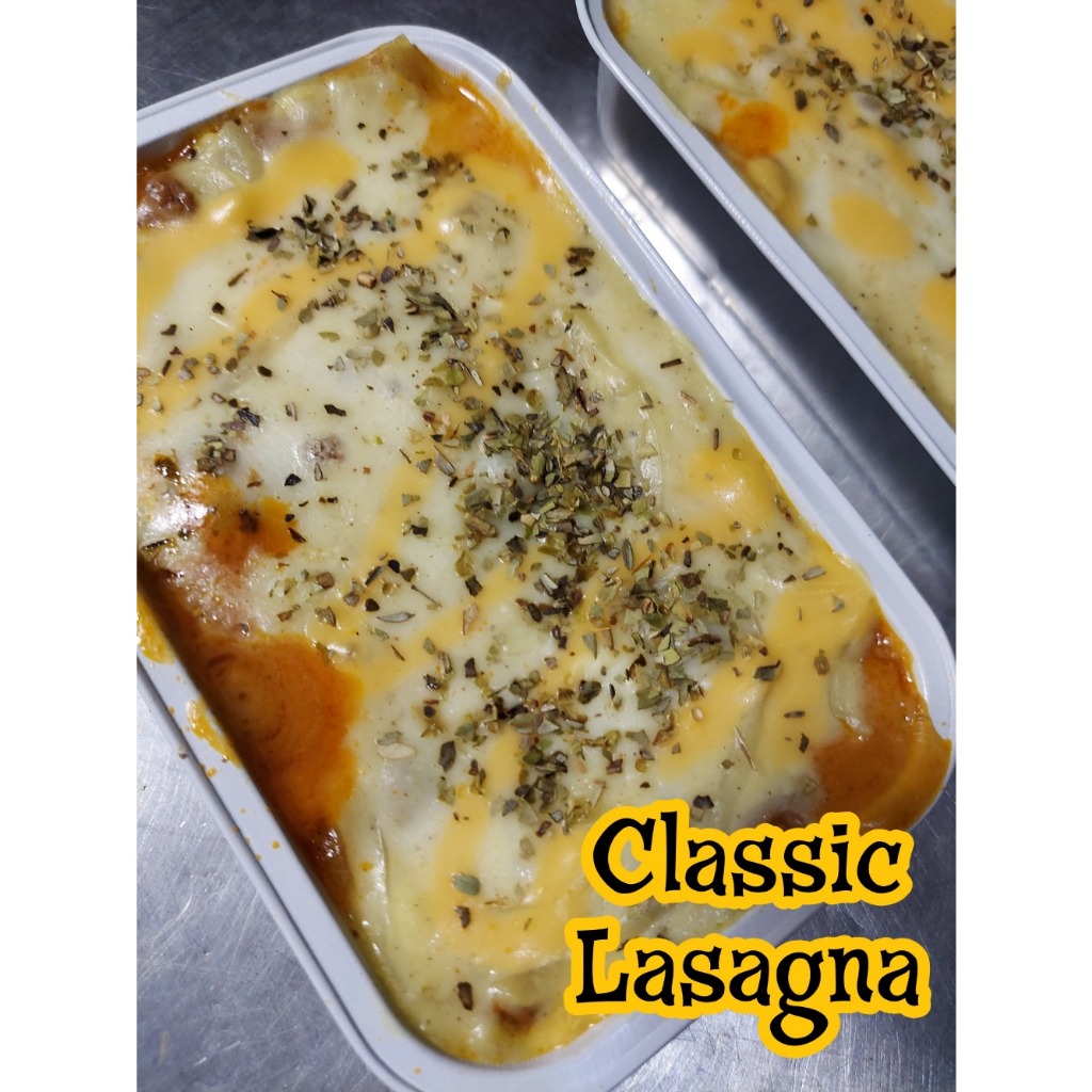 

Lasagna Premium Personal Size CLASSIC LASAGNA PREMIUM LASAGNA / LASAGNA DAGING BEEF / BEEF LASAGNA