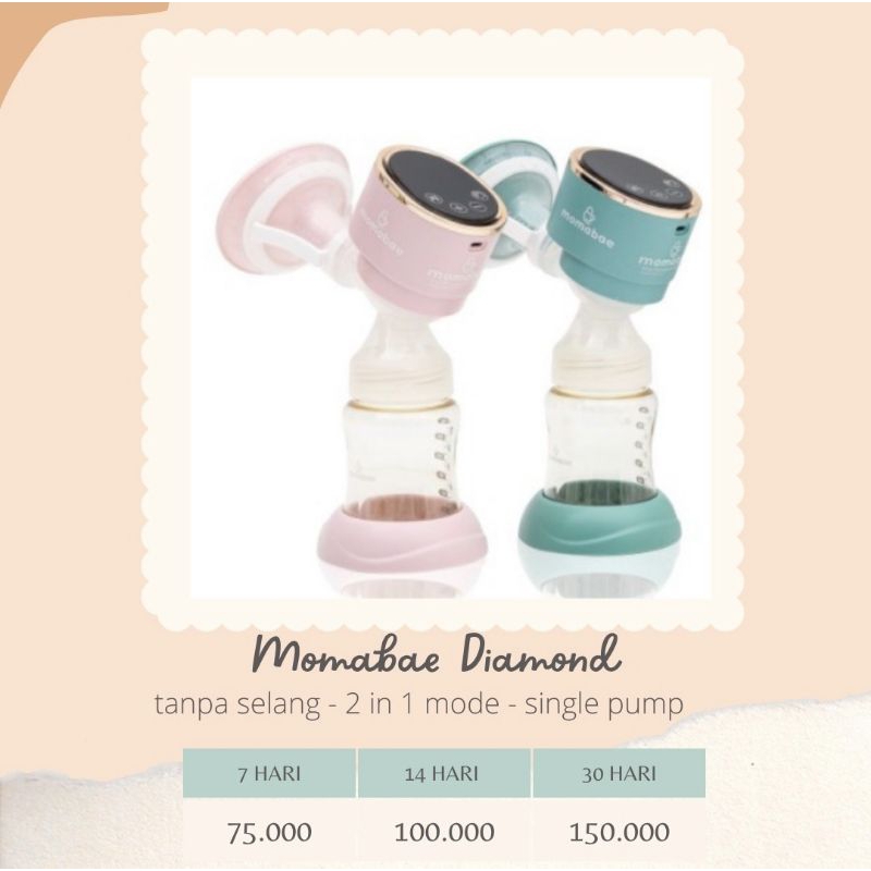 SEWA Pompa Asi Momabae Diamond