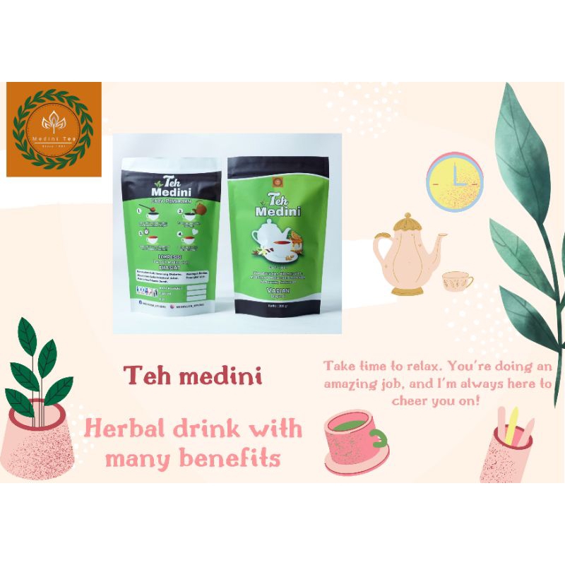 

Medini Tea Teh daun utuh 100% original asli pegunungan