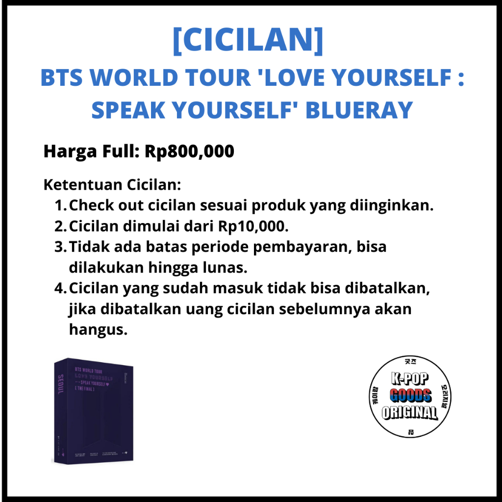 [OFFICIAL] BTS WORLD TOUR 'LOVE YOURSELF : SPEAK YOURSELF' | PROOF STANDARD EDITION