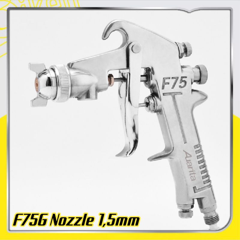 Spray Gun Auarita F-75G  Original Excellent Atomization Spray Gun