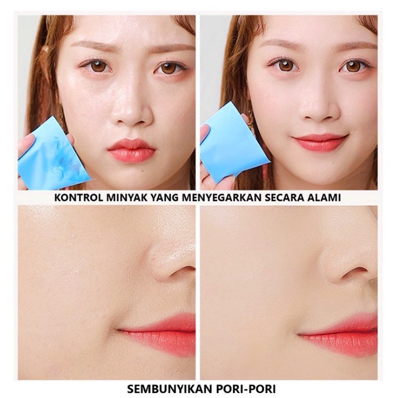 LAMEILA Bedak Padat Oil Control Setting Powder Smoothing Brightening Make Up Wajah