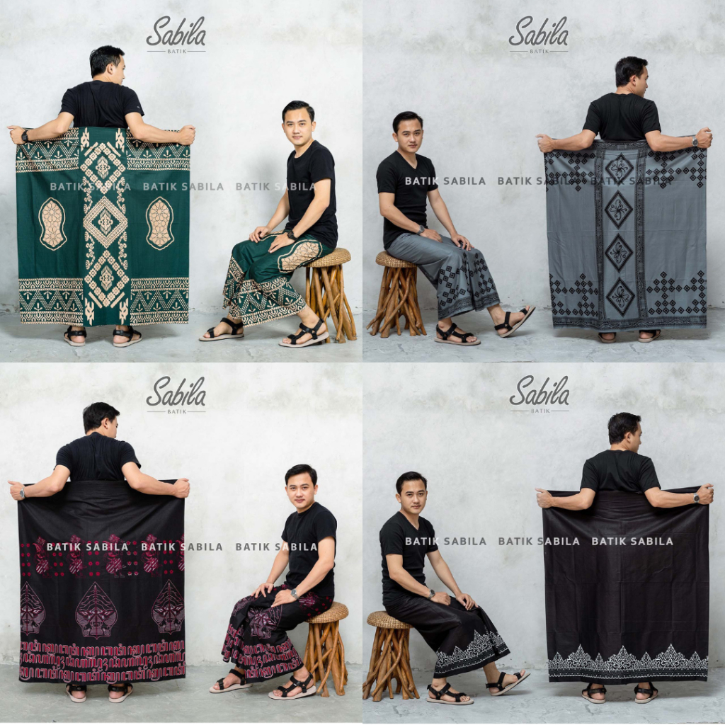 [Sarung Batik COD] Sarung Batik Dewasa Pria dan Wanita Esklusif / Sarung Batik sabila Original / Sar