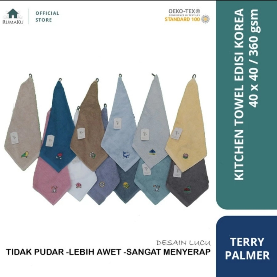 Lap Tangan Gantung Little Palmer - Hanging Hand Towel - Handuk Tangan Gantung