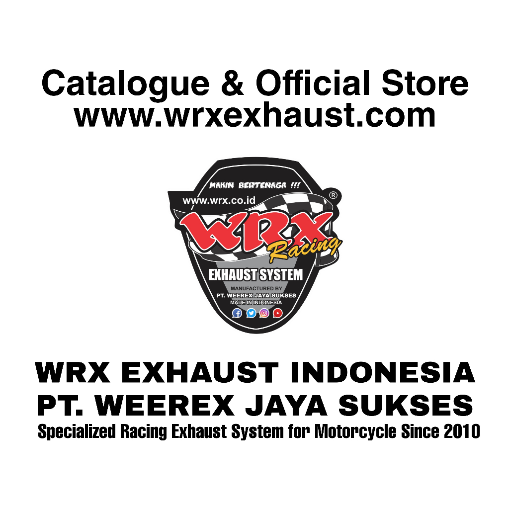 Knalpot WRX RS150 CB150R