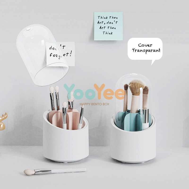 

Yooyee Kotak Penyimpanan Kuas Kosmetik /Make Up Brush Storage Rotaring Brush Holder