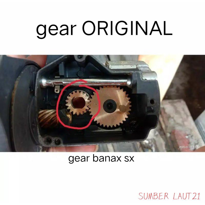 gear banax sx 2000.3000.4000.5000 kualitas ORIGINAL