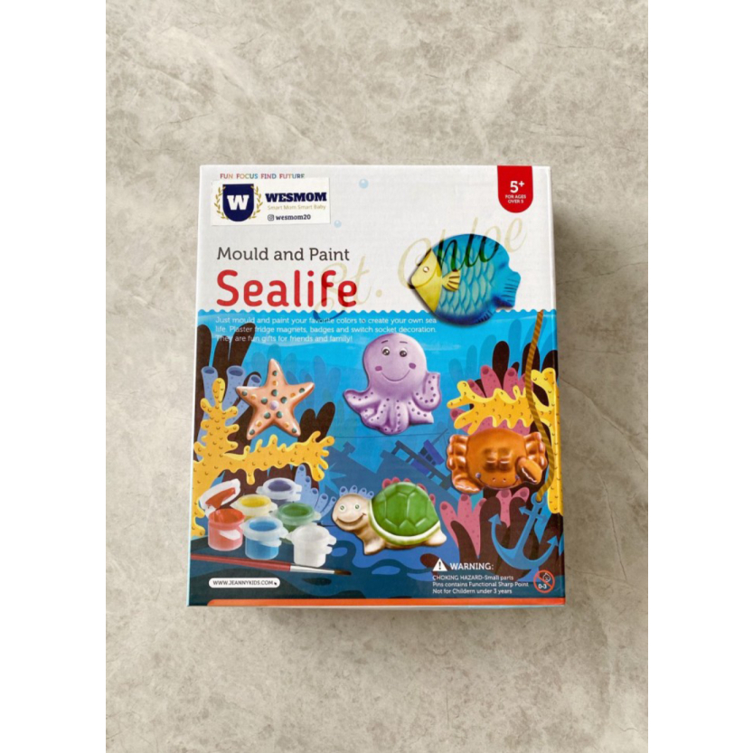 

Unik WESMOM DIY MOULD PAINT ACTIVITY - Sealife Limited