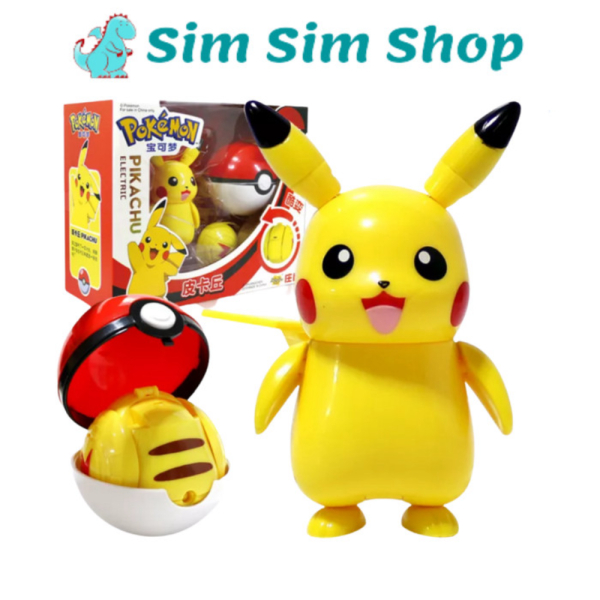 

Jual Mainan Deformation Pikachu Anak Toy Diskon Pokeball Pokemon New Original