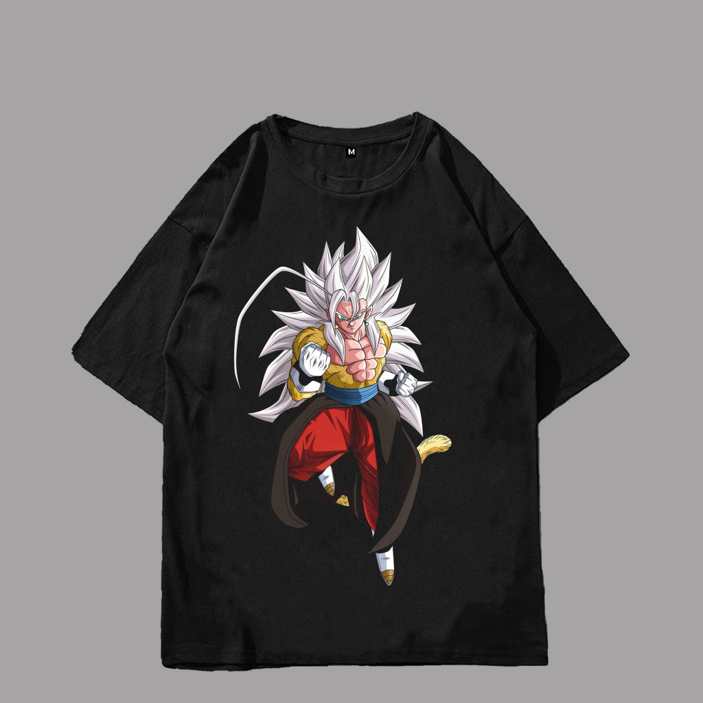 (oversize)kaos oversize goku vintage tee