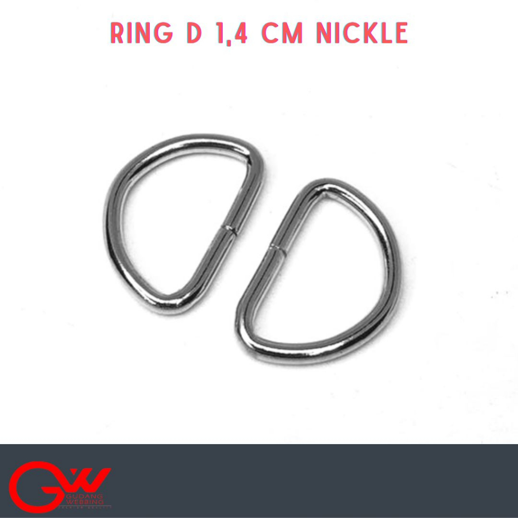 RING D BESI 1,4 CM NICKLE