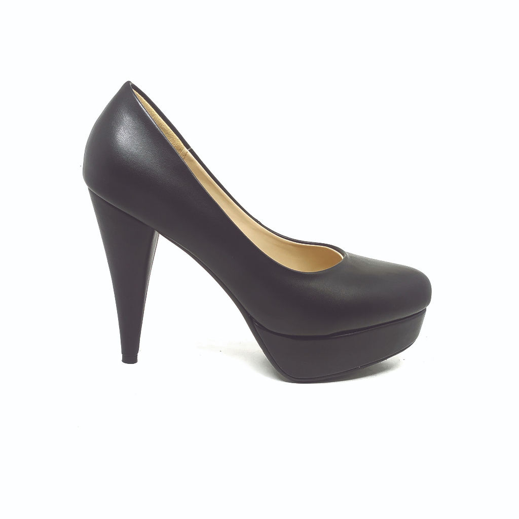 Workswell Sepatu Kerja Wanita High Heels 11.5 cm Kode 2202 Hitam Doff