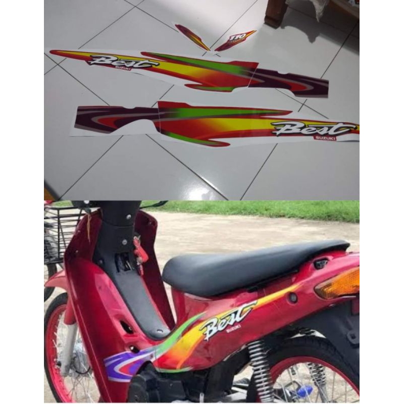 striping Shogun 110 Thailand Suzuki best
