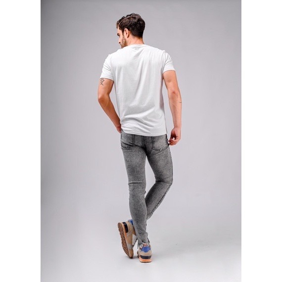 FEROCIOUS.CO Celana Jeans Pria Ripped Sandwash Premium