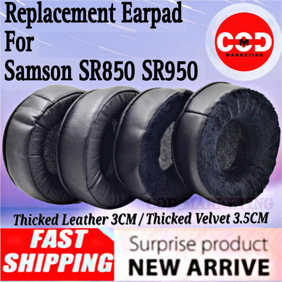 Bantalan Earcup Foam Earpad Cushion Samson SR850 SR950 / Samson SR 850 950