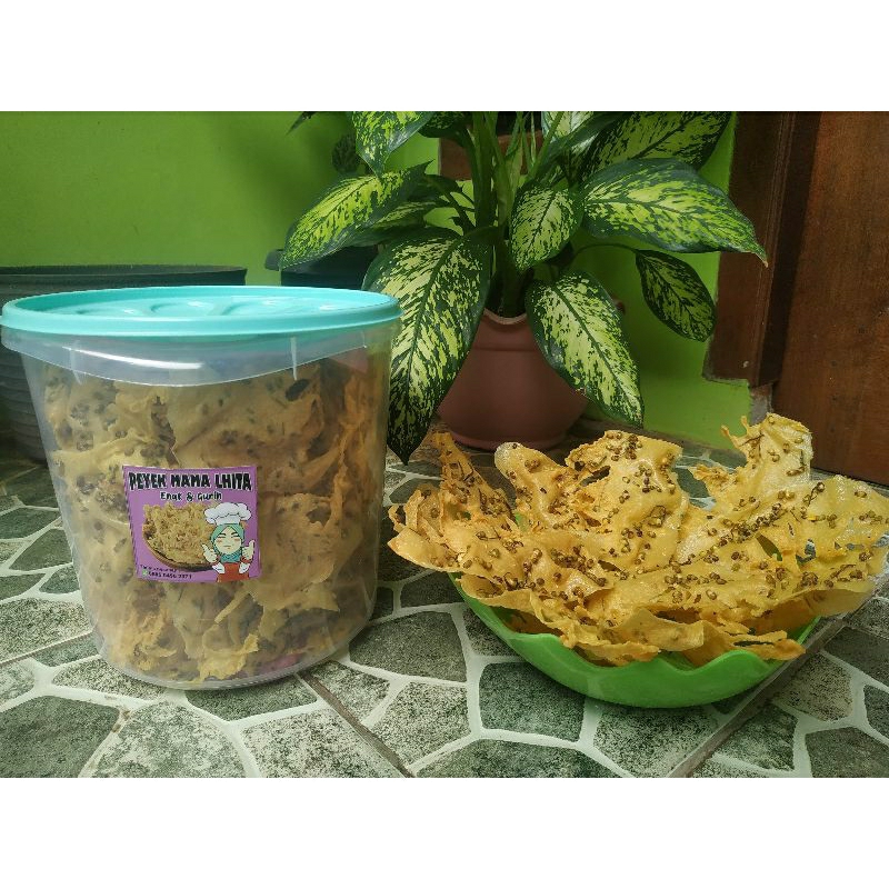 

peyek kacang ijo toples uk 5lt