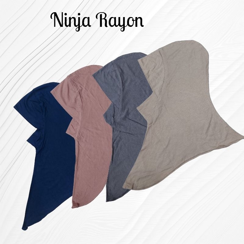 Inner Ninja Kain Rayon Premium Ciput Uro Polos