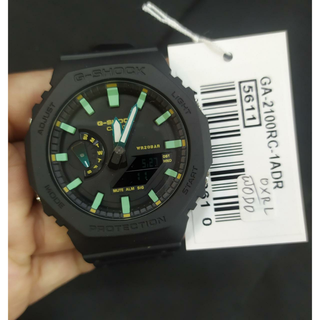 Jam Tangan Pria Casio G-SHOCK GA-2100RC-1ADR Original