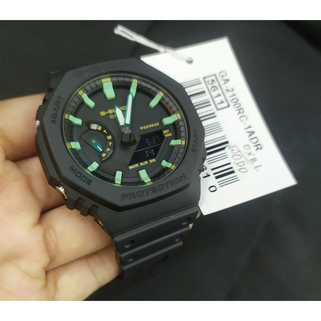 Jam Tangan Pria Casio G-SHOCK GA-2100RC-1ADR Original