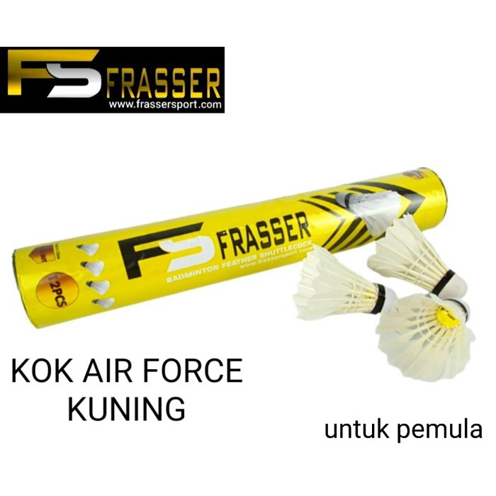Frasser Kok Shuttlecock Badminton Bulutangkis Air Force Hijau Super