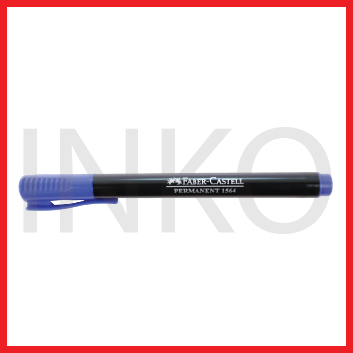 

FABER CASTELL CREATIVE MARKER PERMANENT 1564 BLUE INK 1PCS