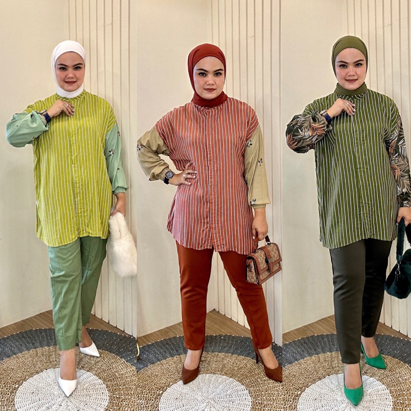 B1825 // B1213 Kemeja Rayon