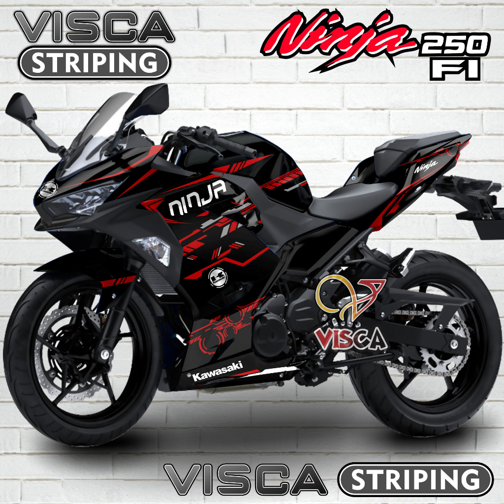 Decal Ninja 250 FI 2018 Full Body - Stiker Ninja 250 FI 2018 Full Body - Dekal Ninja 250 FI 2018 Ful