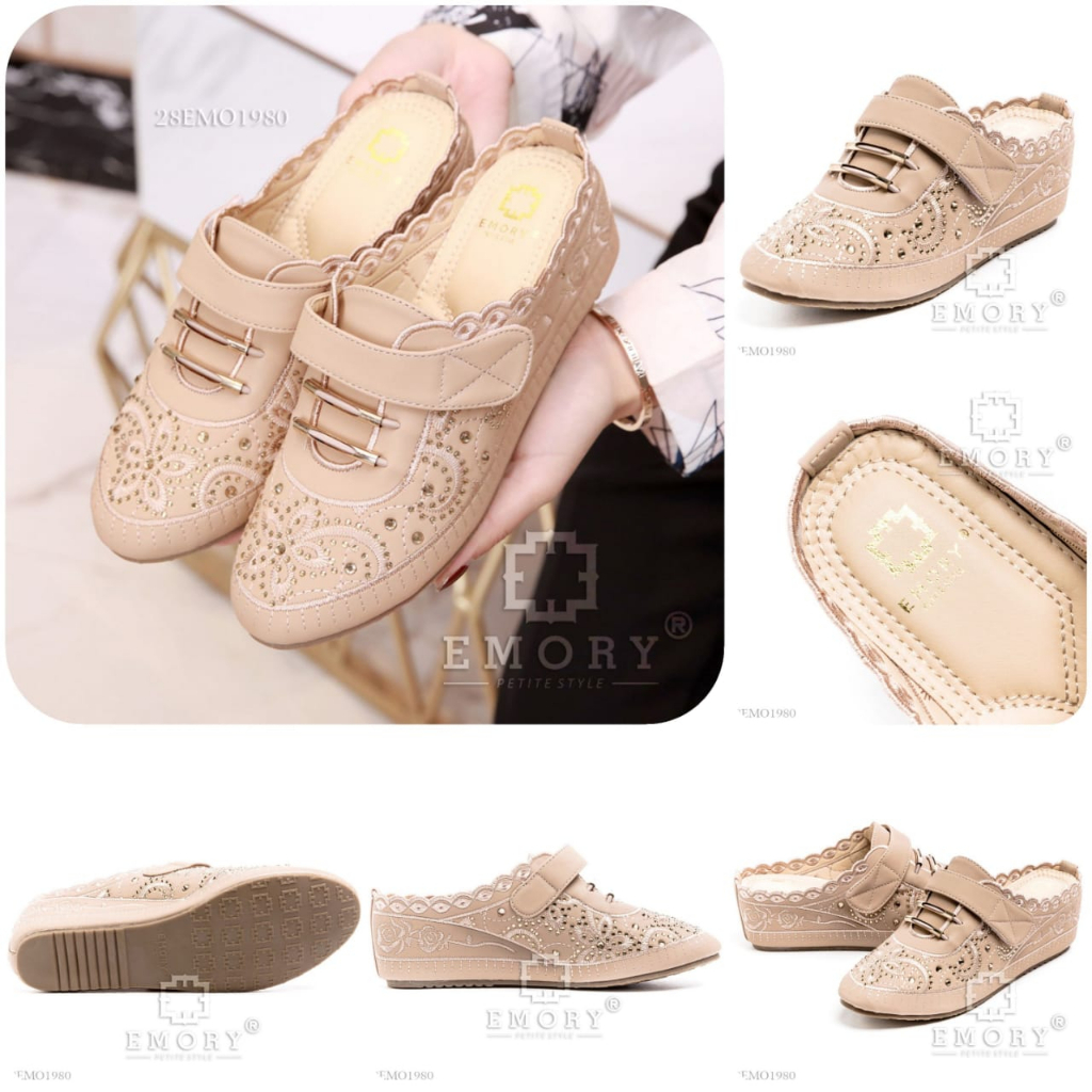 SB EMORY Twinna Sepatu Wedges Wanita 28EMO1980