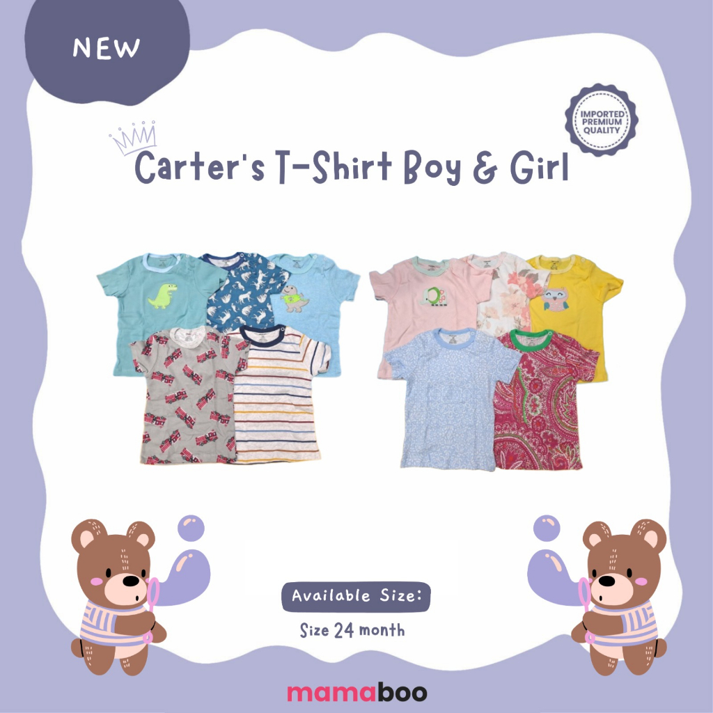 Premium Carter's - T-shirt Boy &amp; Girl