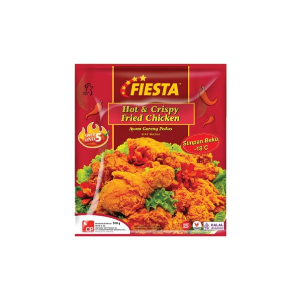 

Fiesta Hot & Crispy Fried Chicken [500 gr]