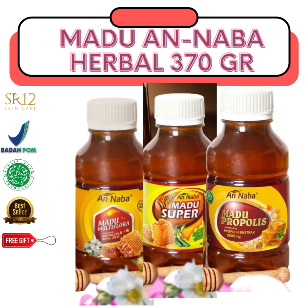 

FREE GIFT MADU MURNI MULTIFLORA PROPOLIS SUPER HITAM SUPLEMEN HERBAL AN NABA