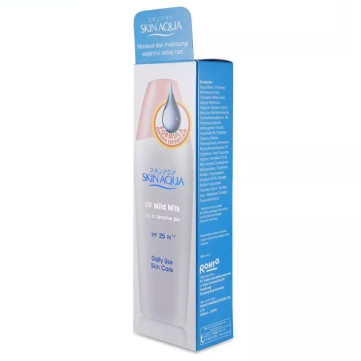 SKIN AQUA UV Mild Milk 40gr (TUTUP PINK)