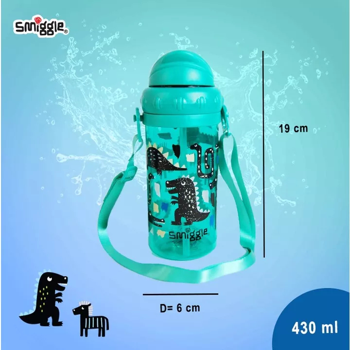 SMIGGLE BOTOL MINUM ANAK KAPASITAS 430ML BPA FREE 2003