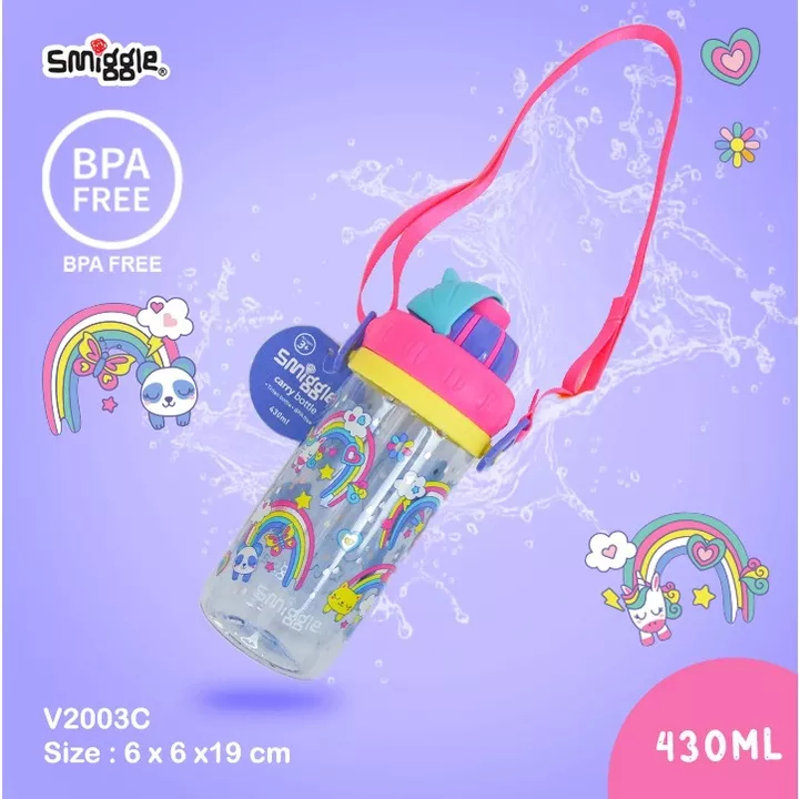 SMIGGLE BOTOL MINUM ANAK KAPASITAS 430ML BPA FREE 2003