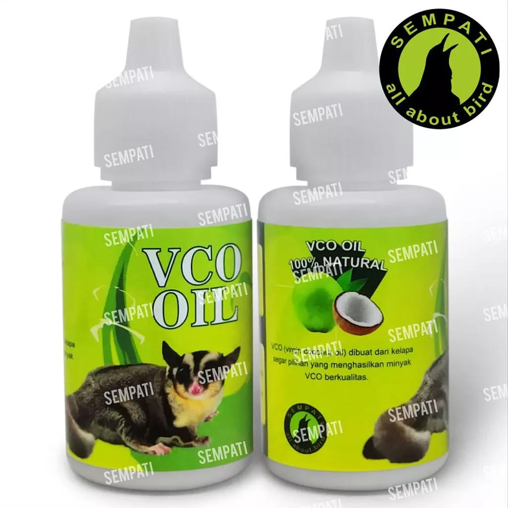 VCO Oil Minyak Kelapa Murni Obat Cacing Kutu Scabies Pure Virgin Coconut Oil 100% Natural Obat Jamur Alami Vitamin Bulu Kucing Musang