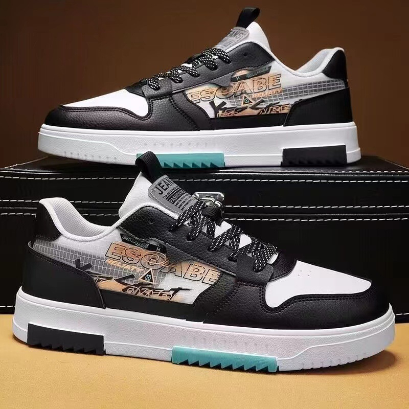 TBIG [COD] Sepatu Sneakers Pria ESOABE Sepatu Import Murah Pria Sekolah Kuliah Kerja