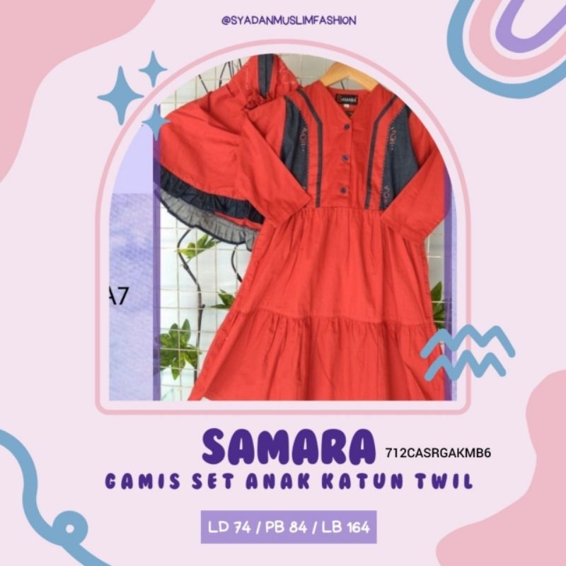 Gamis Anak Samara
