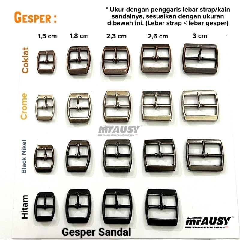 Gesper Sandal Wanita Birken Gesper Kotak Gesper Tusuk Pengait Sandal  Gesper Wanita Gesper Sandal Wa