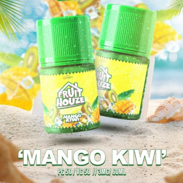 Fruit Houze Mango Kiwi 60ML by Rcraft x Steve - Liquid Fruity Houze