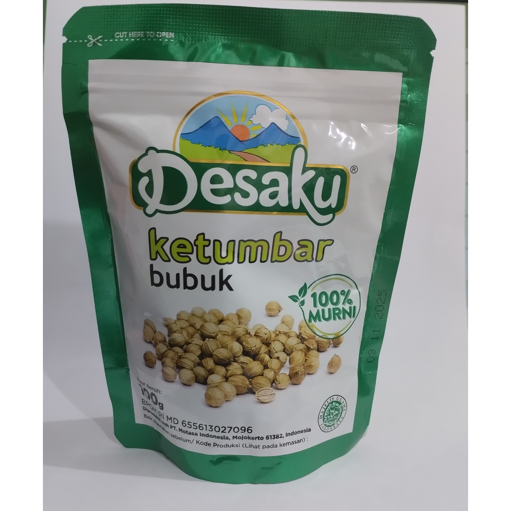 

Desaku Ketumbar Bubuk 100gr / Ketumbar Bubuk Kemasan Pouch 100gr