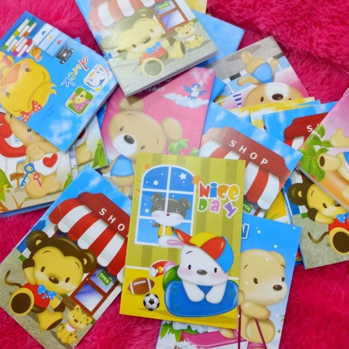 

Buku Memo Kecil 25 pcs Notes Kecil Notebook Kecil isi 20lbr