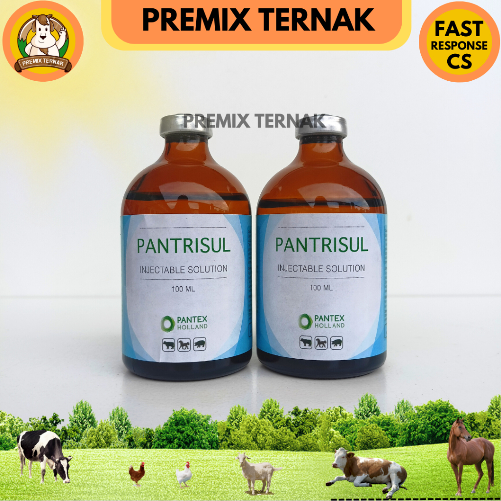 PANTRISUL 100 ml - Pantex Holland Pantrisul 100 ml - Mirip Colibact Inj