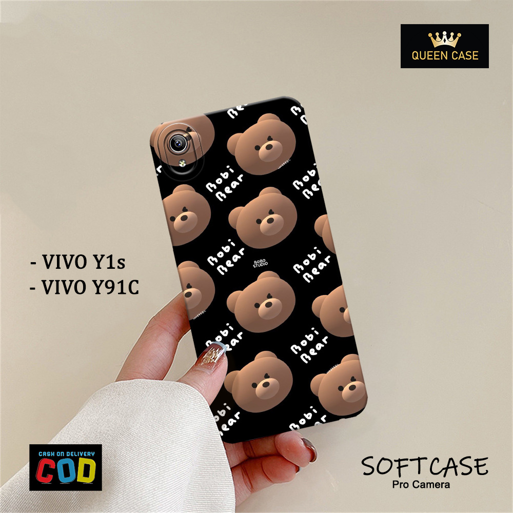 Softcase Hp VIVO Y91C / VIVO Y1s - Fashion Case KARTUN - Case Hp VIVO Y91C / VIVO Y1s - Casing VIVO 