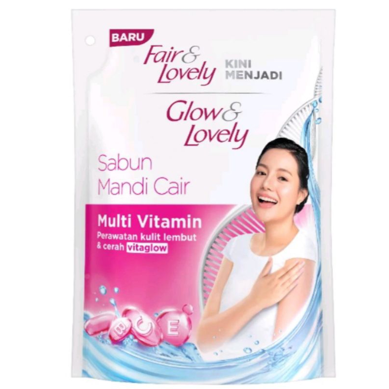 fair &amp; lovely brightening bodywash with multivitamin and niacinamide 400ml