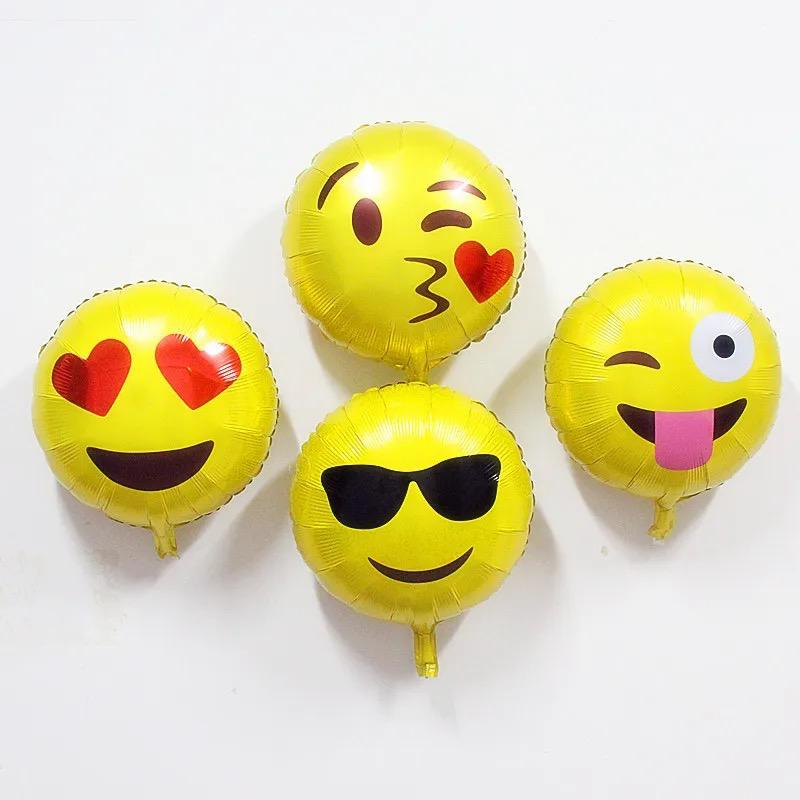 Balon Foil Emoticon / Balon Foil Emoji / Balon Foil Karakter Emoticon